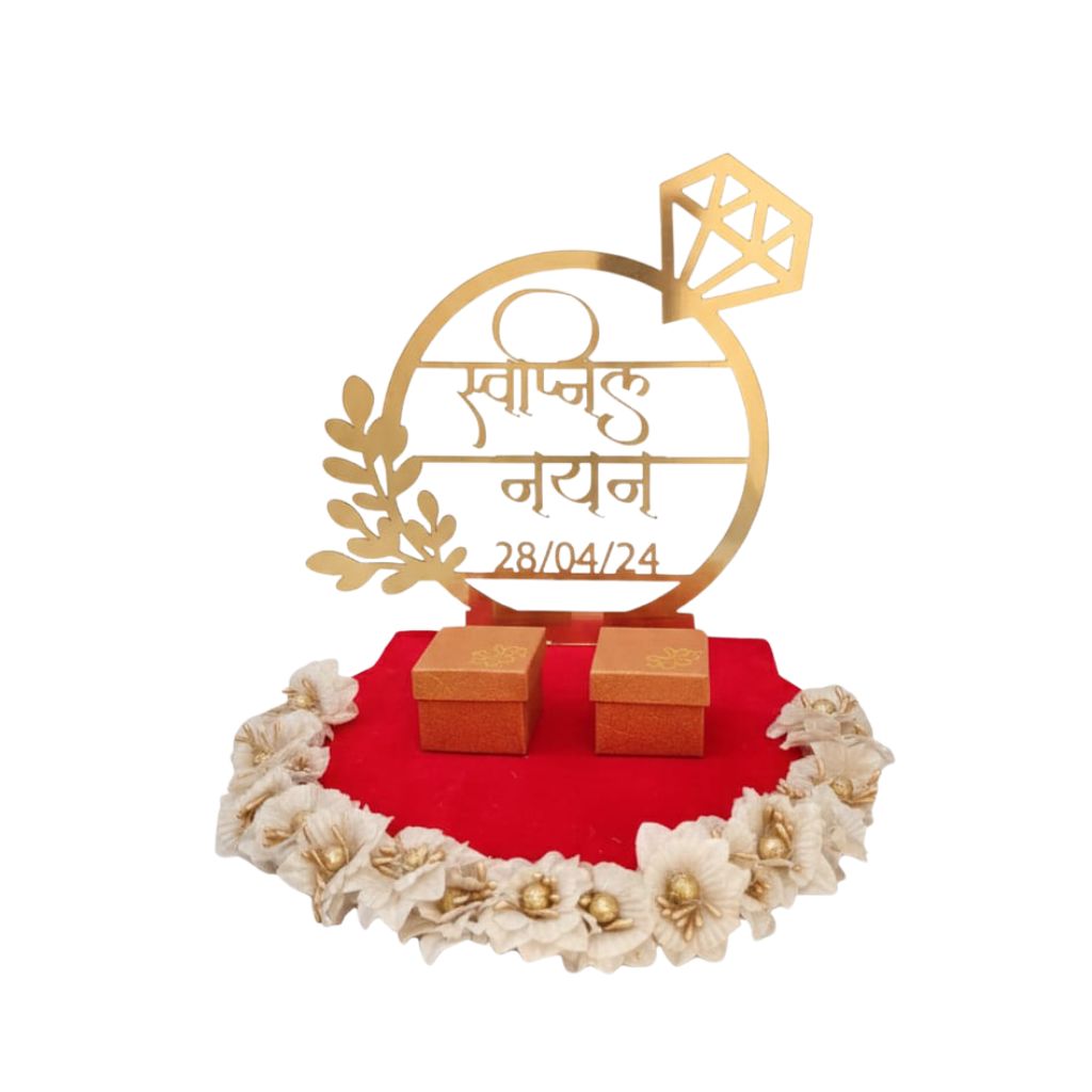 Engagement Ring Platter- Basic Decor - Image 2