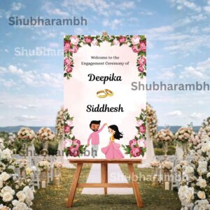 Welcome Board – Engagement