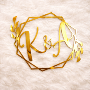 Acrylic Stage Signage - Hexagon (Single Layer)