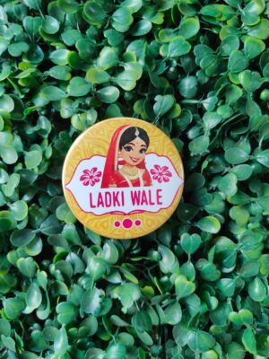 ladkiwale button badge Wedding Button Badges – 1
