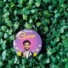 team groom 2 button badge team groom