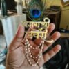wedding brooch 2 clear and gold Customised Wedding Brooches