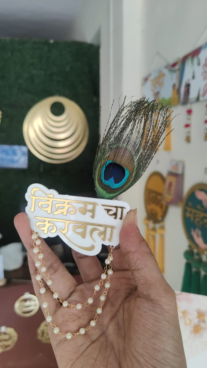 Customised Wedding Brooches